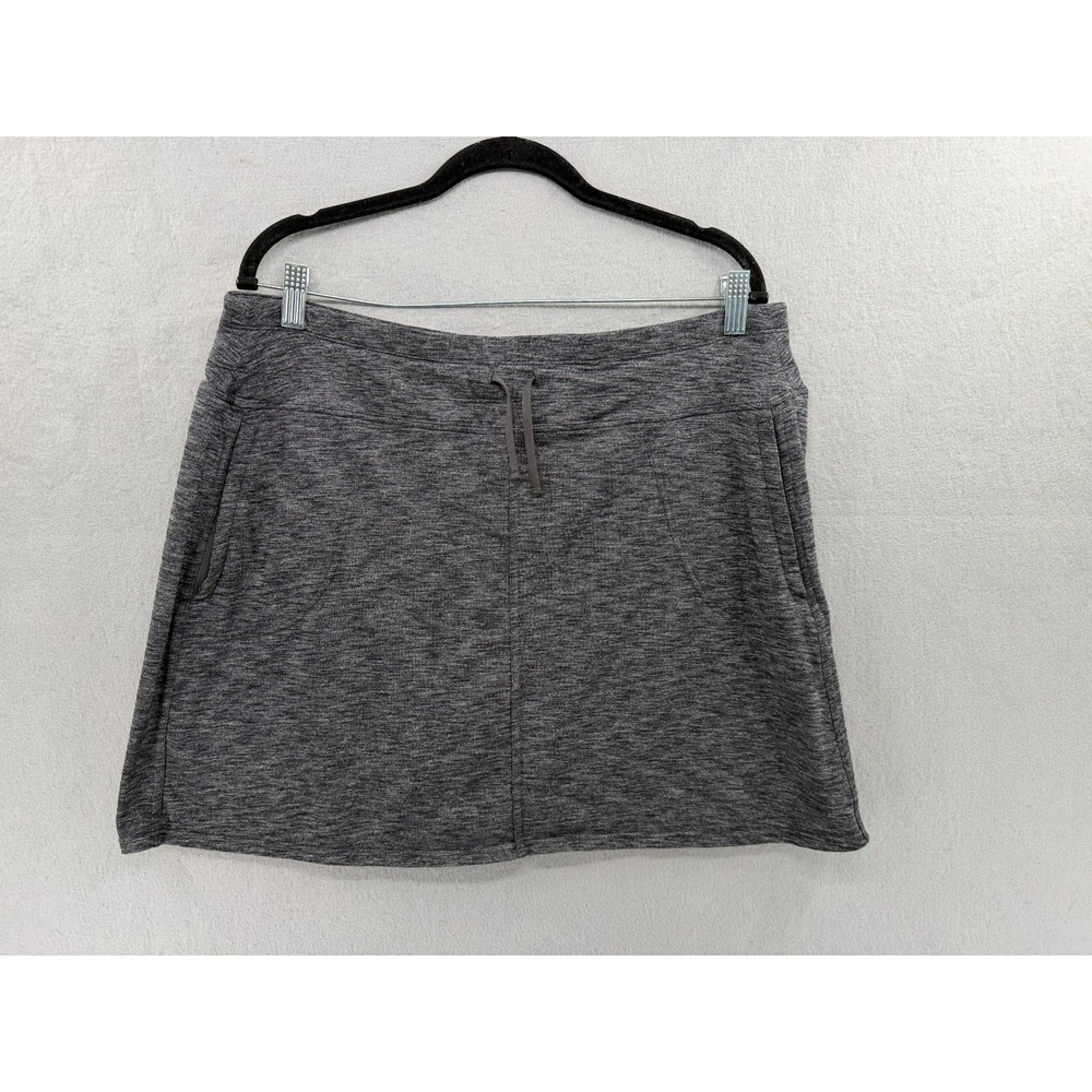 Kuhl Harmony Skort Womens XL Gray Heather Outdoors Gorpcore Comfort Hiking Trail